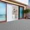 Nature Spring Set of 6 Patio and Deck Tiles, Interlocking Pattern Outdoor Flooring Pavers Weather Resistant, Gray 444522EFM - alternate 3